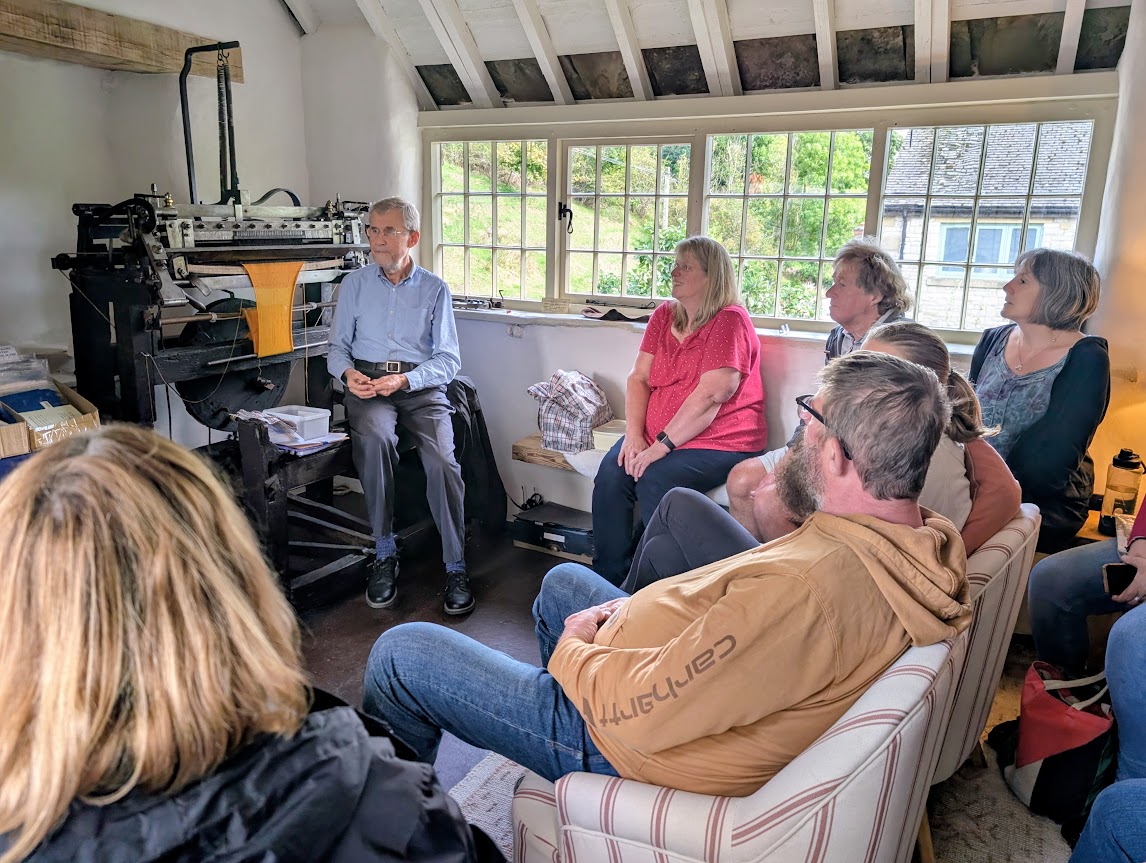 Framework knitting comes back to Bonsall